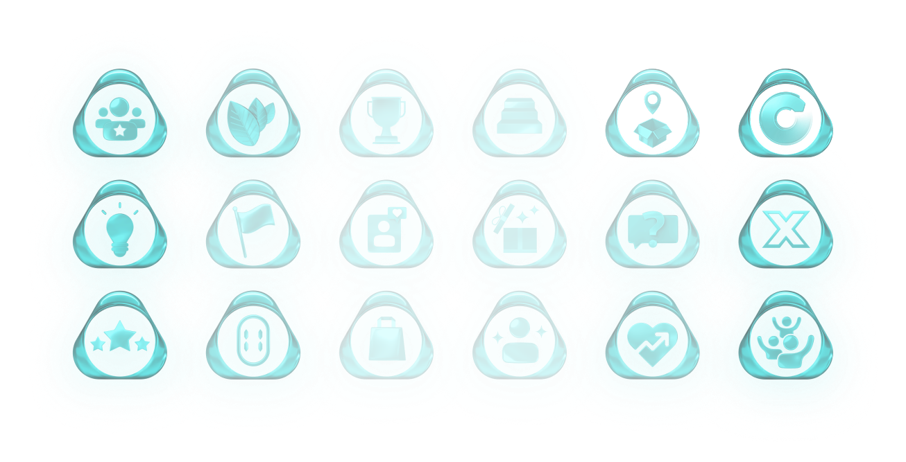 Verschiedene IQOS CLUB Badges